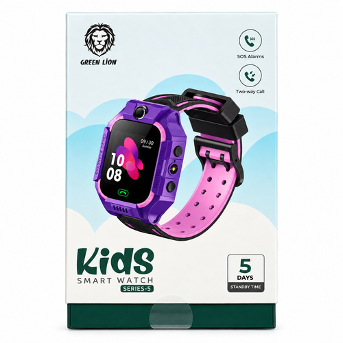Green Lion Kids Smart Watch Series 5 with SOS & Two-Way Calling