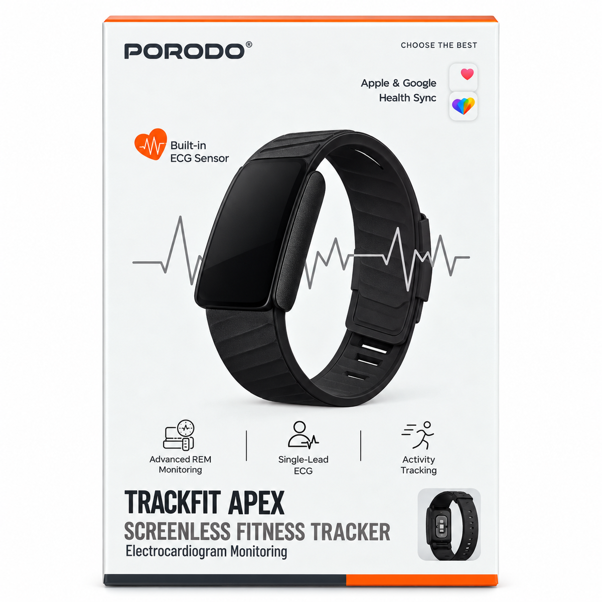 Green Lion Fit Wear Smart Fitness Band with 5ATM Water Resistance